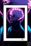 Satoru Gojo Decorative Painting - Jujutsu Kaisen - H-TWO Studio