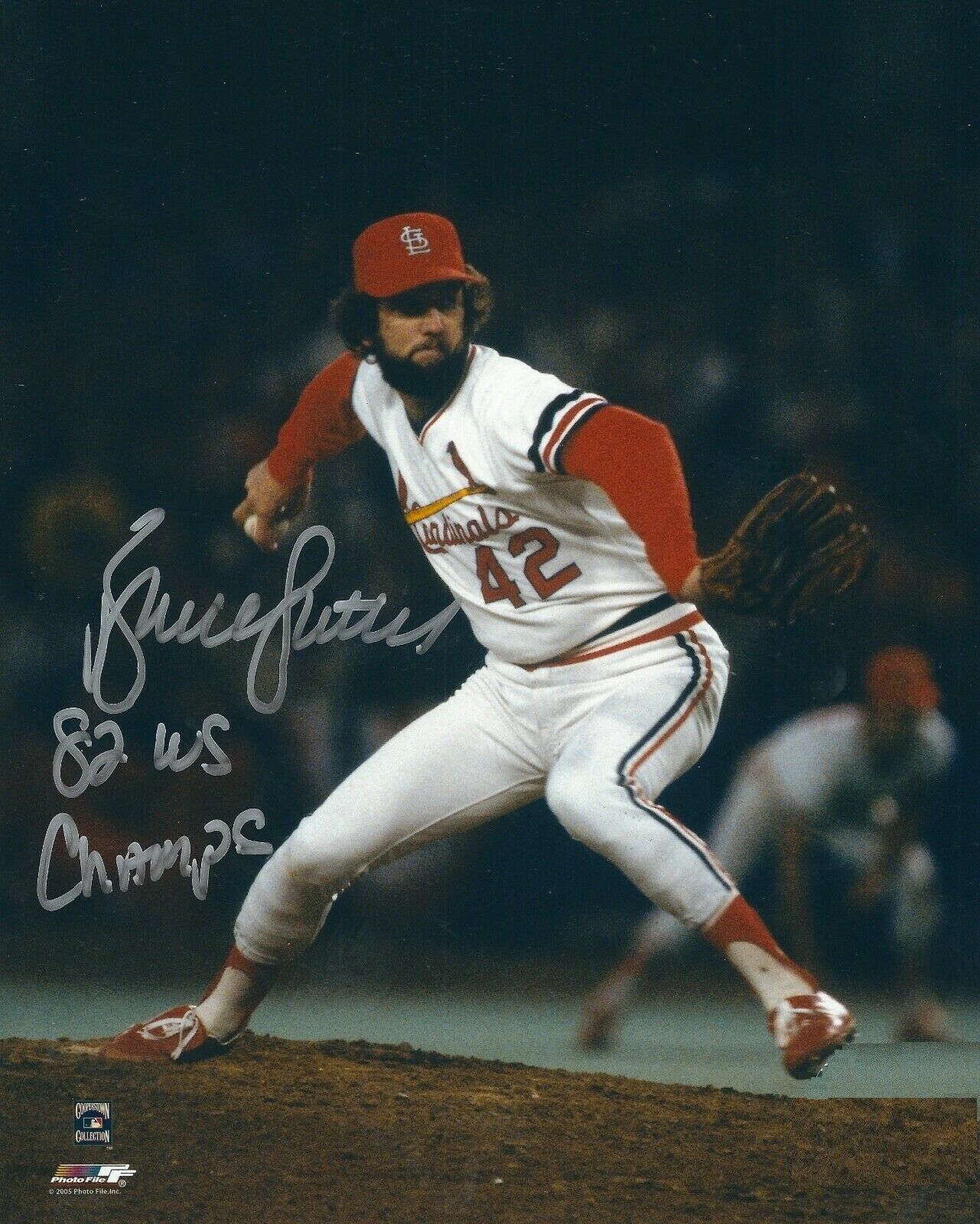 Bruce Sutter Autographed Signed 8x10 Photo Poster painting ( HOF Cardinals ) REPRINT