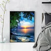 Sunset Scenery-14CT Counted Cross Stitch 36*46cm/14.17*18.11in