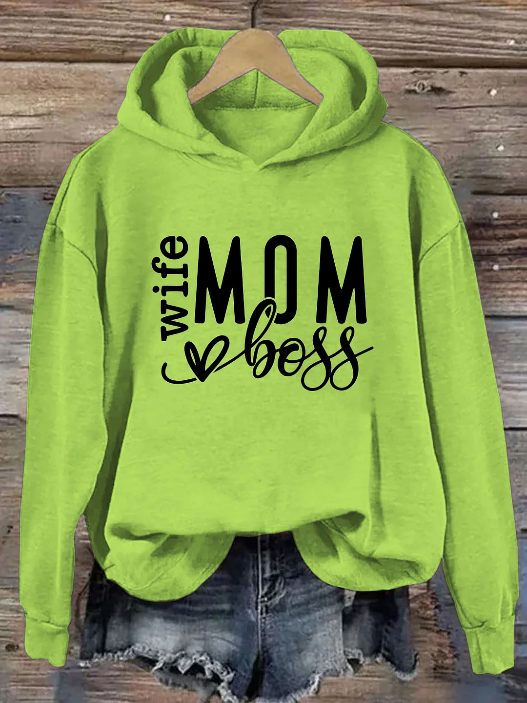 Mom Wife Boss Hoodie