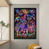 (Big Size) Disneyland Firework - 11CT Stamped Cross Stitch 50*70cm