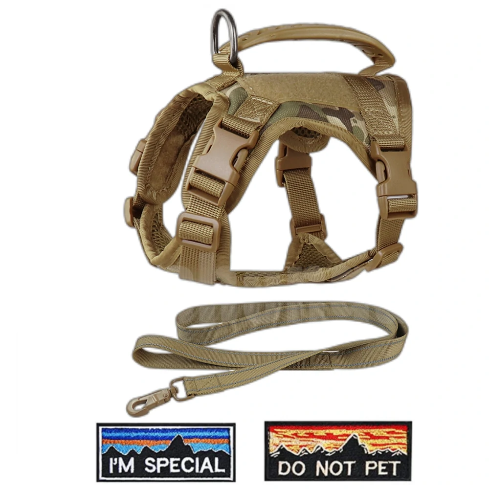 Guardian Series - Adjustable tactical training vest for small dogs