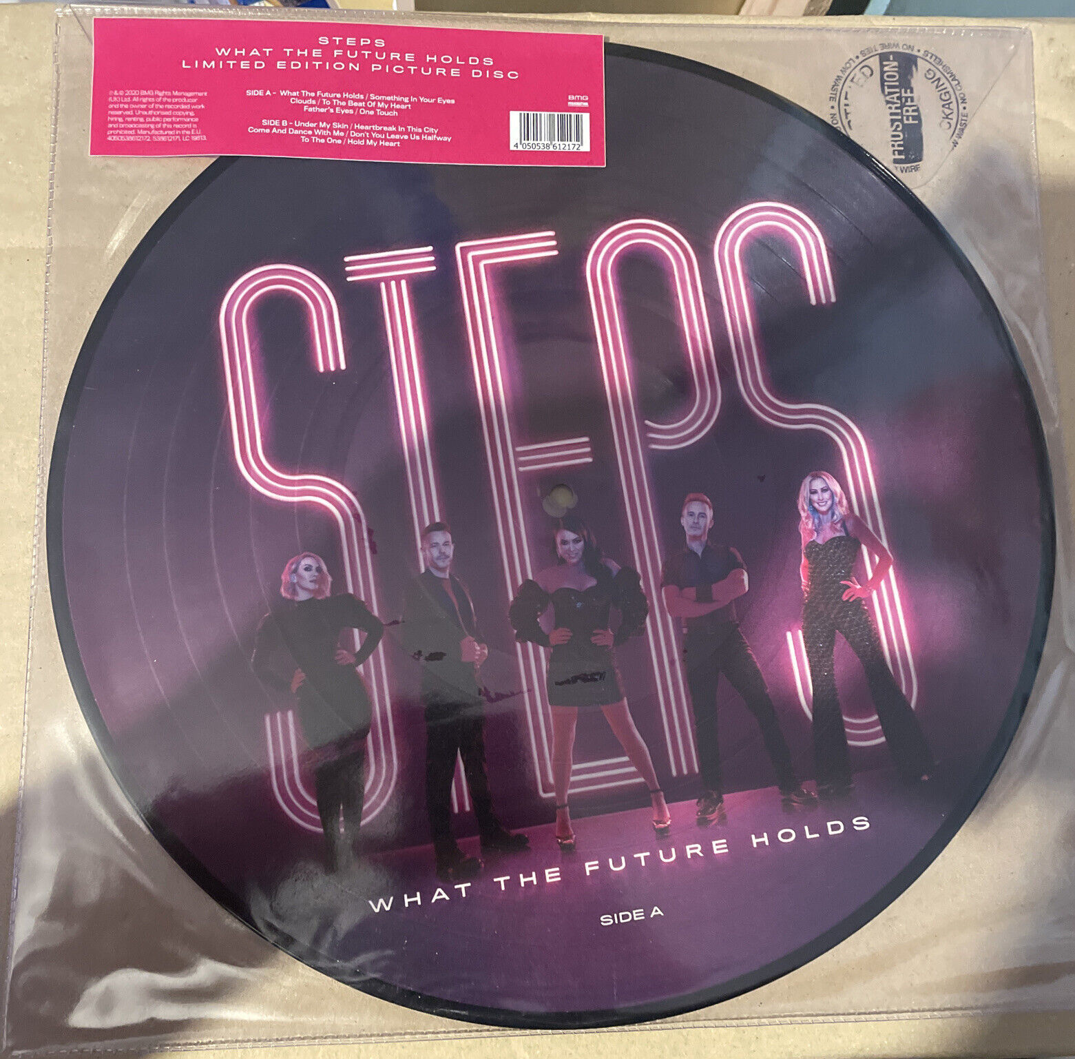 Steps - What The Future Holds Exclusive Limited Edition Picture Disc Vinyl album