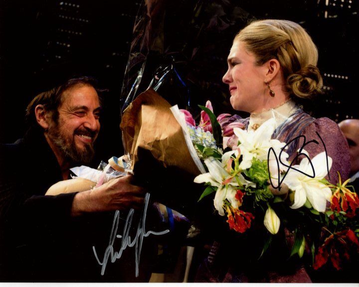 AL PACINO and LILY RABE signed autographed THE MERCHANT OF VENICE 8x10 Photo Poster painting