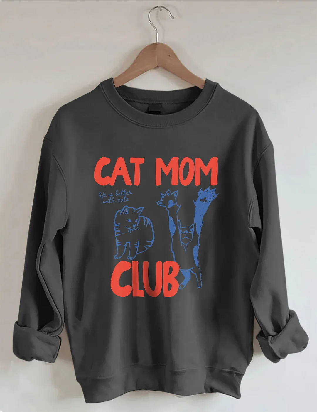Cat Mom Club Sweatshirt