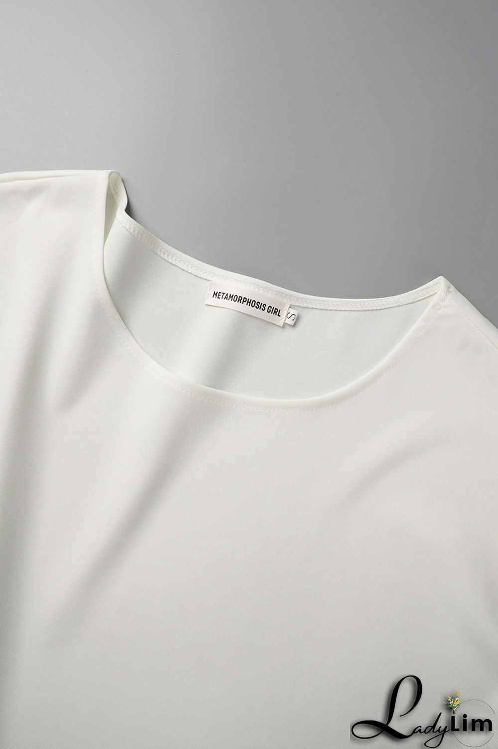 Red Casual Solid Bandage Patchwork O Neck Short Sleeve Two Pieces