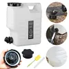 12L Camping Water Jug with Faucet Portable Water Tank for Vehicle Car Camping