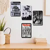 4PCS musique - Panneaux en &eacute;tain m&eacute;tallique(20*30cm/30*40cm) - Musique