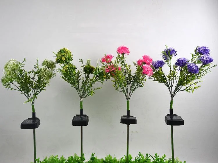 Dandelion Outdoor Solar LED Lights Garden Landscape Lighting