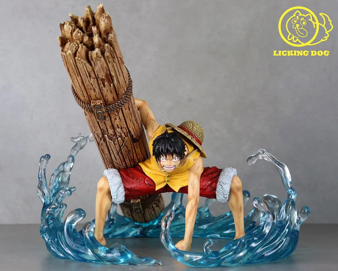 Marineford Arc Monkey D. Luffy - ONE PIECE Resin Statue - LICKING