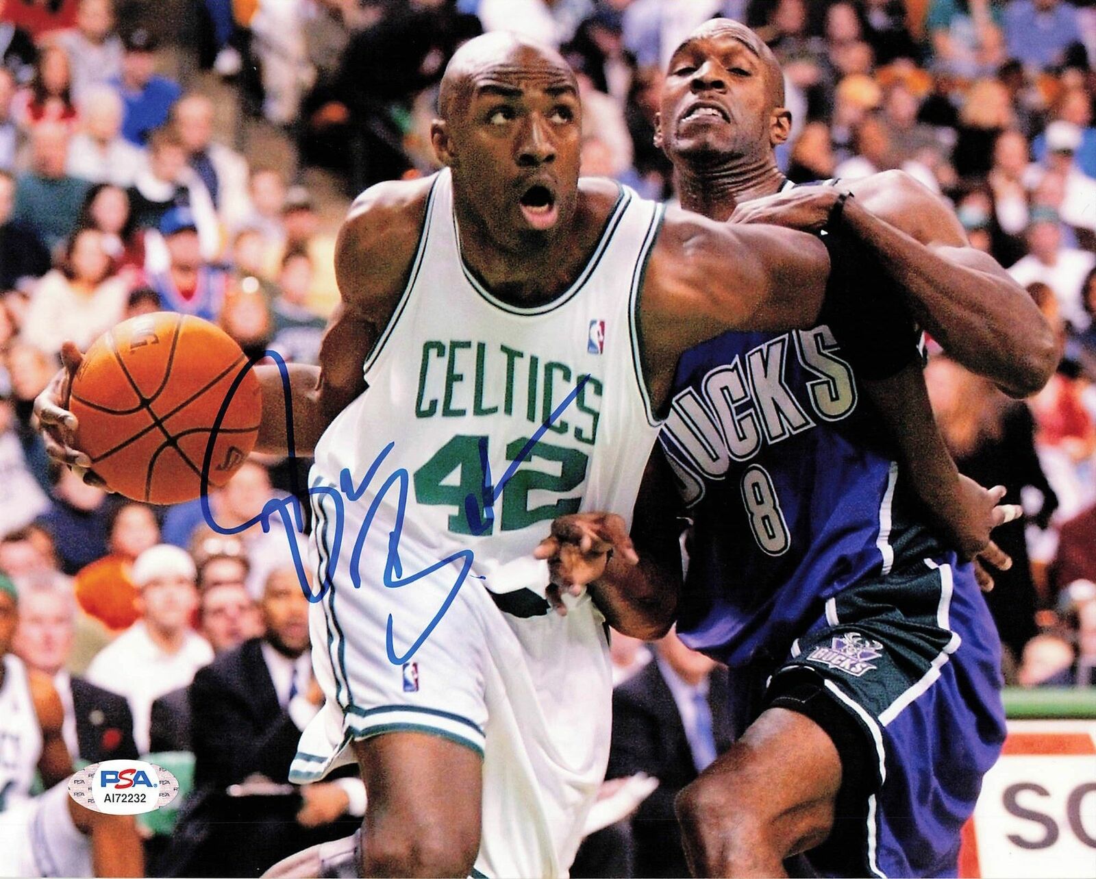 Vin Baker signed 8x10 Photo Poster painting PSA/DNA Boston Celtics Autographed