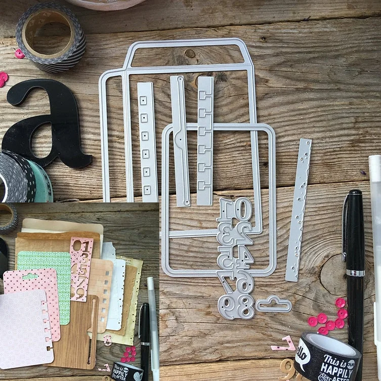 Piggy Craft metal cutting dies cut die mold Flower leaves animal frame Scrapbook paper craft knife mould blade punch stencils