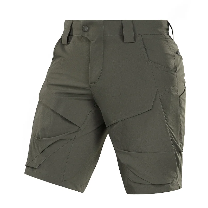 Men's Outdoor Multi-Pocket Multi-Zip Tactical Shorts