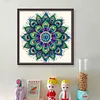Peacock-11CT Stamped Cross Stitch 50*50cm