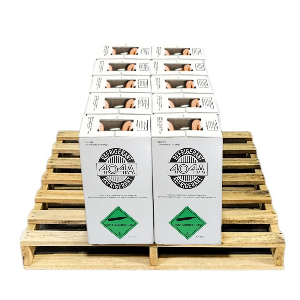 Shipping in at least 1 month - 10cans of R404A Refrigerant 24Lb Tank Cylinders for Refrigeration Equipment