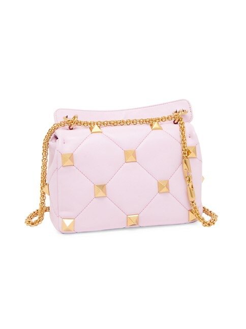 Valentino Garavani Roman Stud Small Leather Shoulder Bag 5 out of 5 Customer Rating