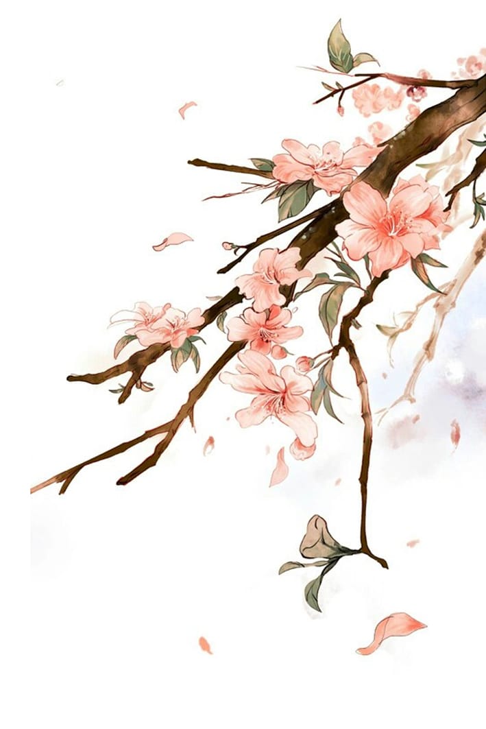 

Watercolor Cherry Blossom – Paint By Numbers - 40*50CM, 501 Original