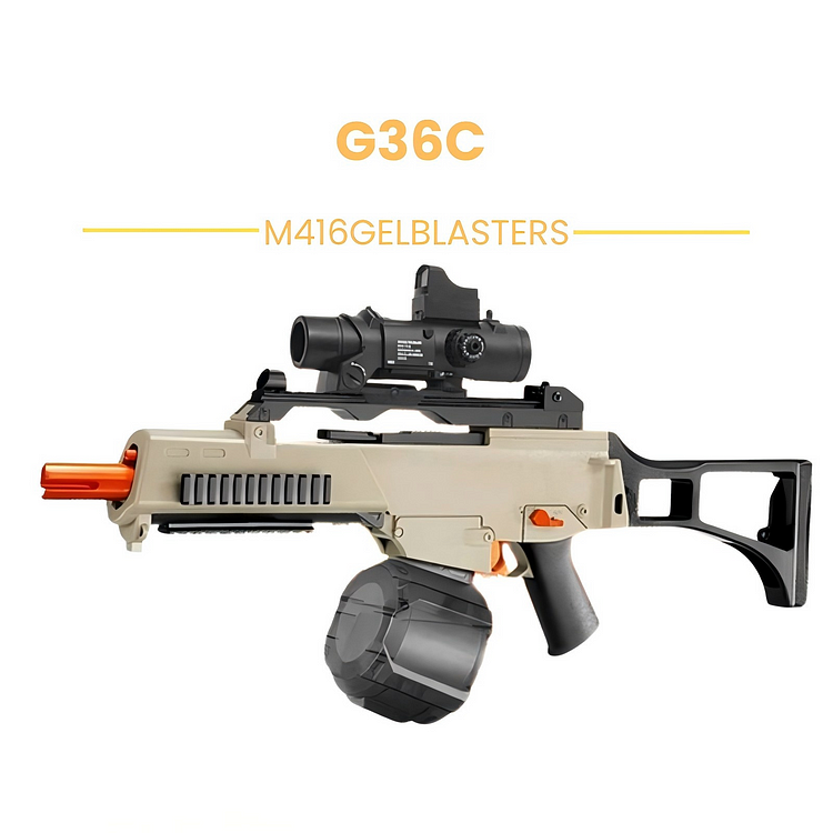 G36c Electric Gel Blaster with full and semi-auto modes