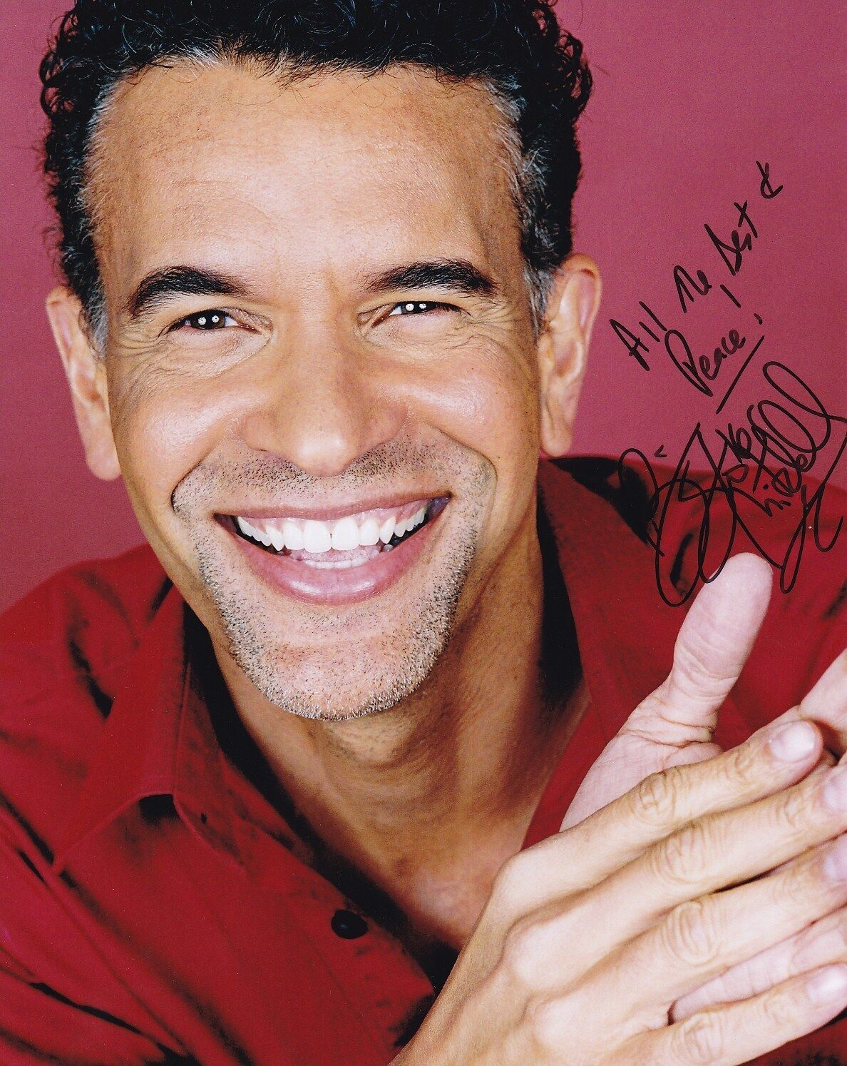 BRIAN STOKES MITCHELL Signed Autographed Photo Poster painting