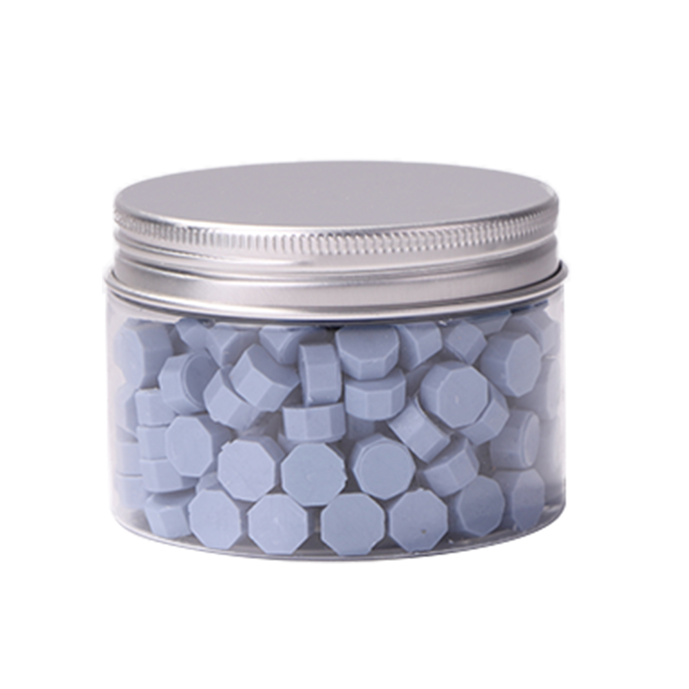 

200pcs Octagon Sealing Wax Blue Wax Beads - Wax Seal Stamp, 501 Original