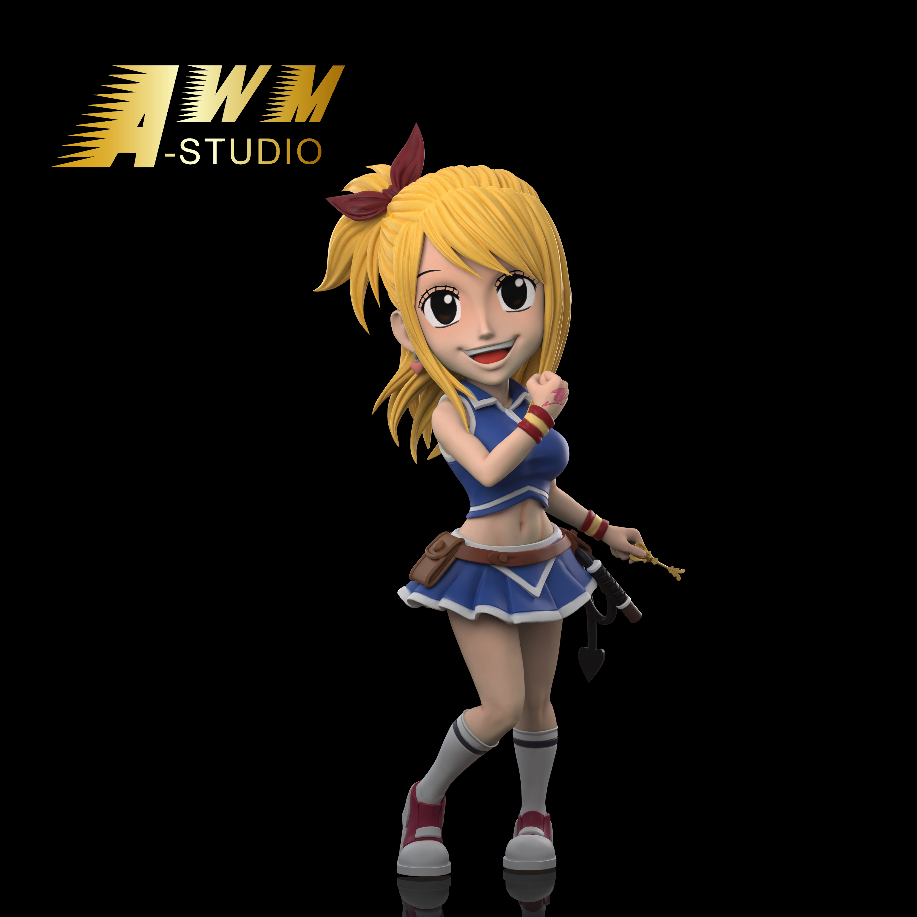 PRE-ORDER AWM STUDIO - Fairy Tail WCF Series resonance #2 Lucy Heartfilia WCF Statue(GK)-