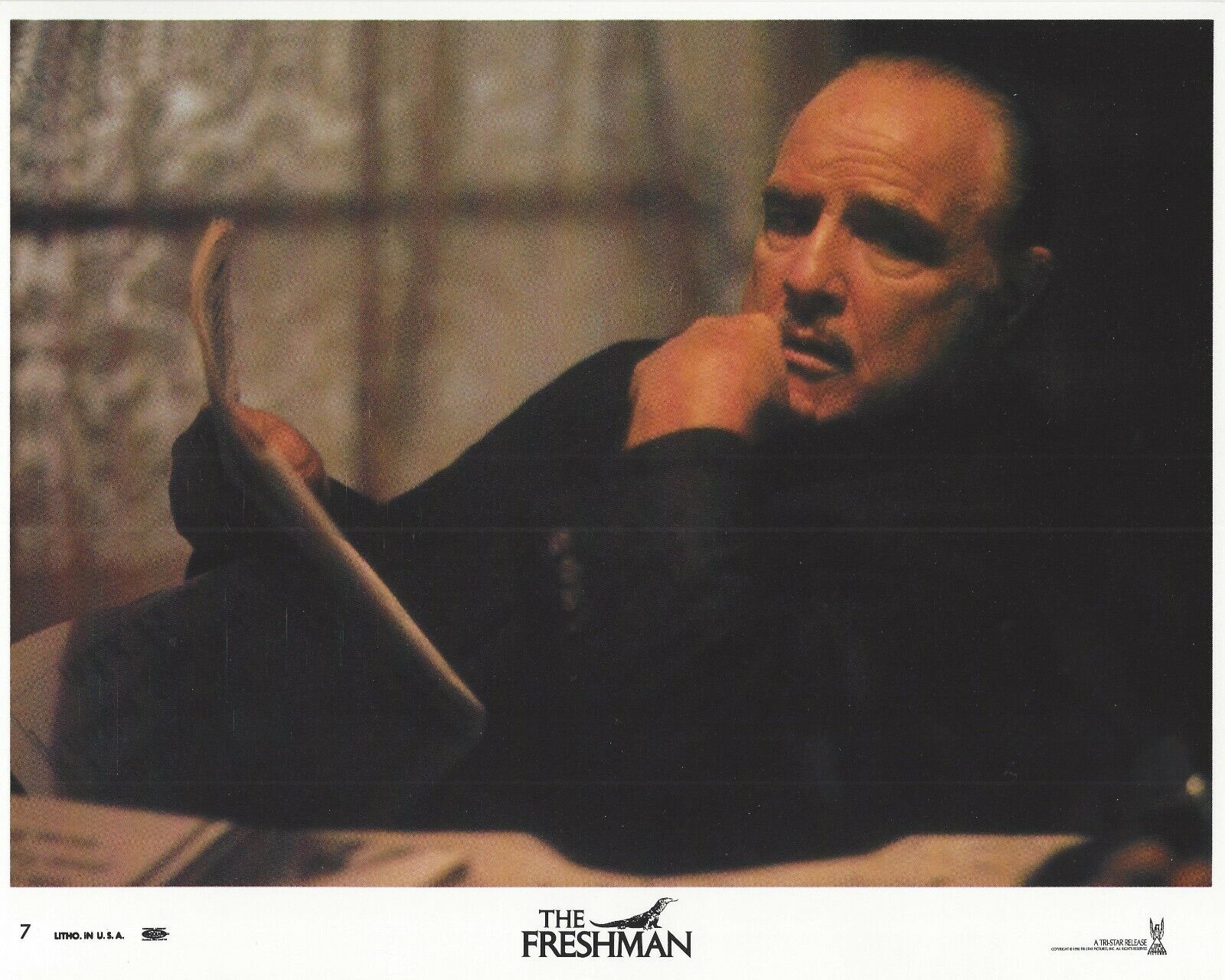 The Freshman Original 8x10 Lobby Card Poster Photo Poster painting 1990 #7 Miller Kirby Brando