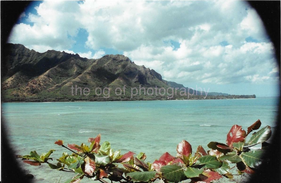 HAWAII SCOPE Found Photo Poster paintingGRAPH ColorOriginal Snapshot VINTAGE 14 3