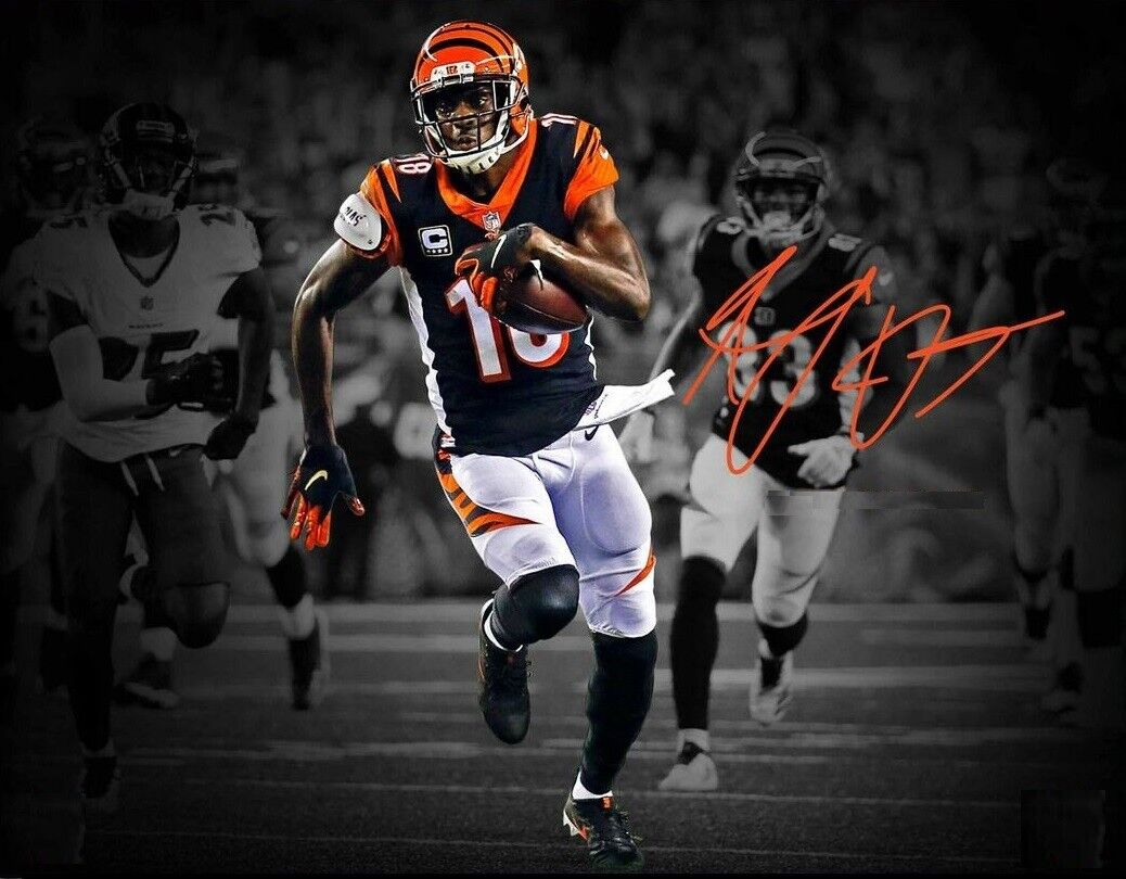 A.J. Green Autographed Signed 8x10 Photo Poster painting ( Bengals ) REPRINT