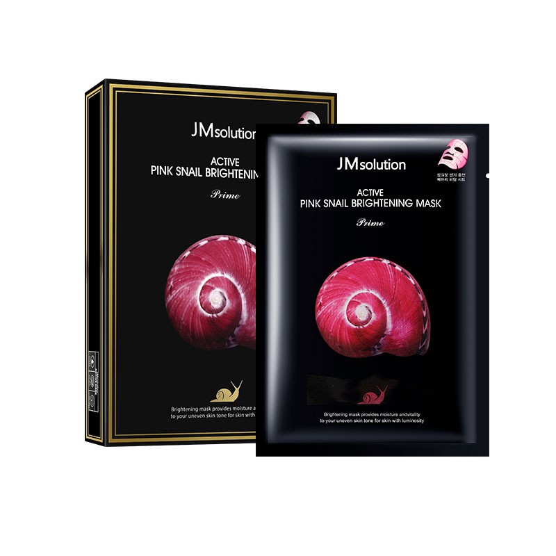 韩国JM蜗牛美白面膜 提亮肤色改善暗沉收缩毛孔（1盒10片）-Digicat 猫电澳洲