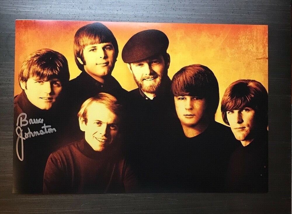 * BRUCE JOHNSTON * signed autographed 12x18 Photo Poster painting * THE BEACH BOYS * PROOF * 4