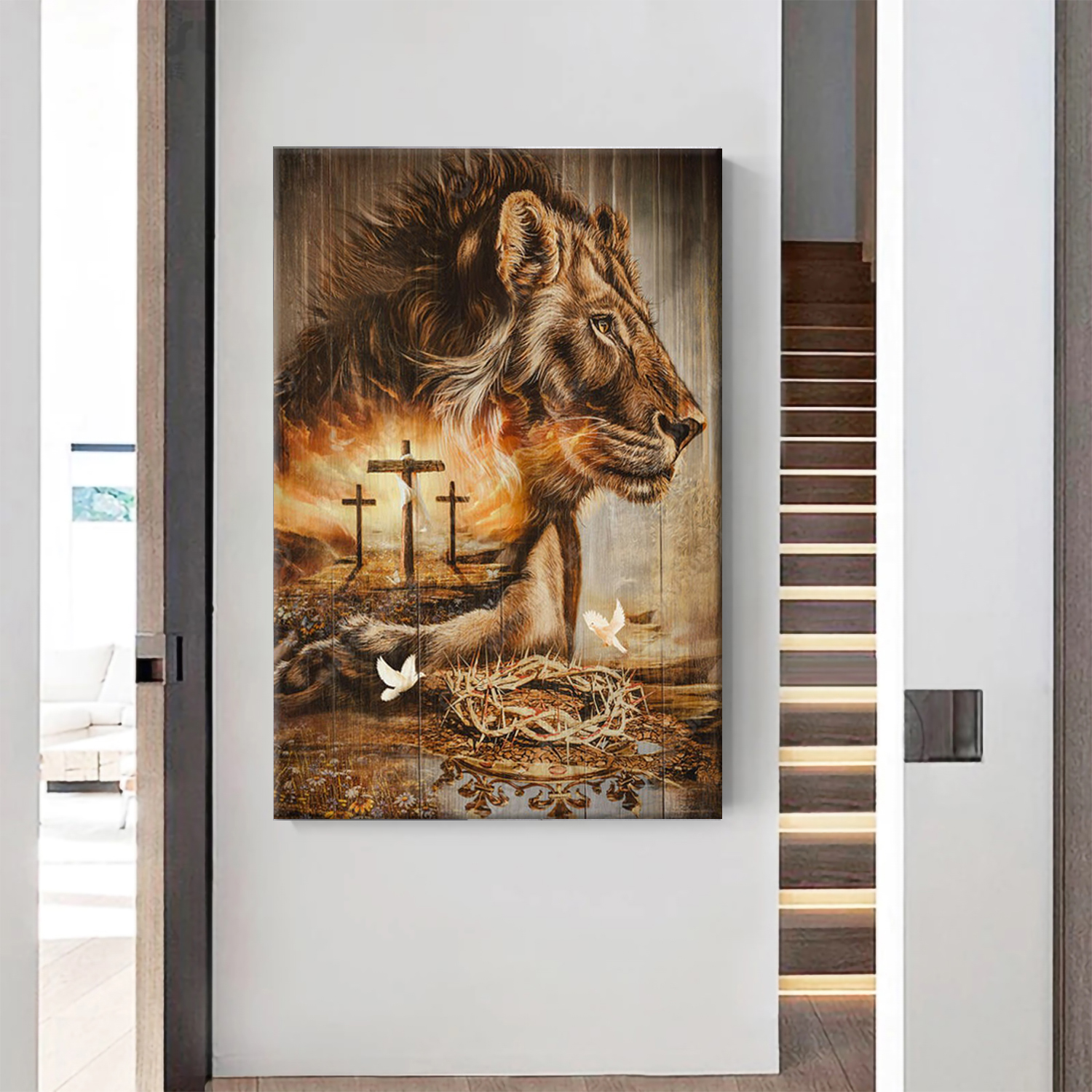 Lion Canvas Wall Art