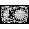 uk.everydayedeals DIY Pearl Painting With Frame - Handmade Self-Adhesive Pearls - Stars Moon(20*30cm)