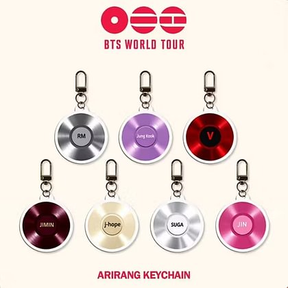 BTS ARIRANG Keychains | BTS Concert & ARMY Keychain