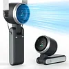3600 MAh Handheld Turbo Fan USB Rechargeable Hanging Neck Fan Foldable Hand Fan