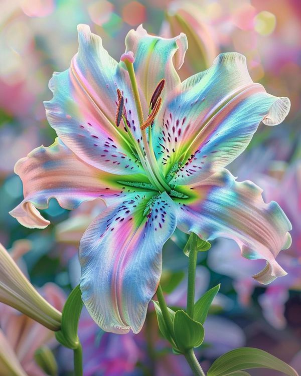 🌸Rainbow  Rare Color Lily Bulbs&ndash; Blooms of Elegance and Grace 🌸
