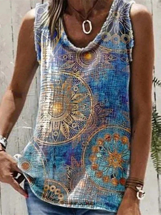 Comfy Multicolor Print Cami