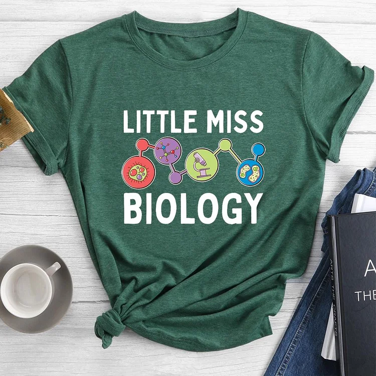 Biology  Round Neck T-shirt