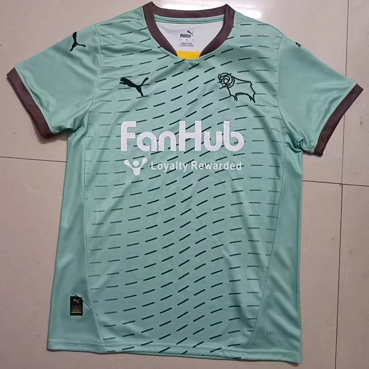 24-25 Derby County Away Football Shirt