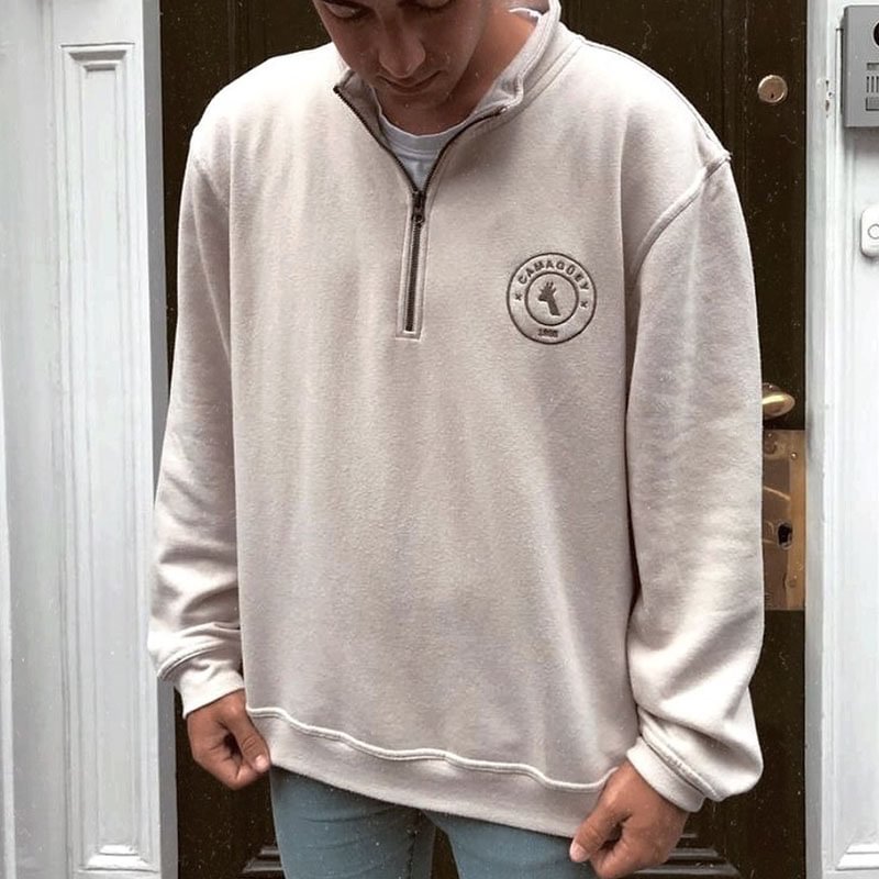 Retro Unisex Polos Sports Sweatshirt