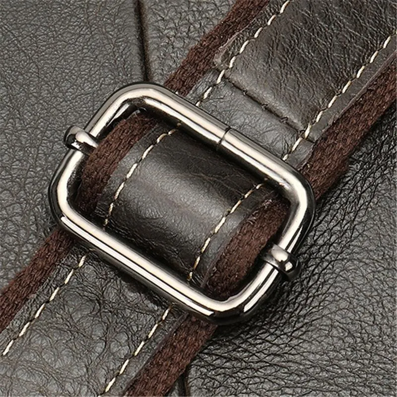 Durable Leather Stitching Crossbody Bags