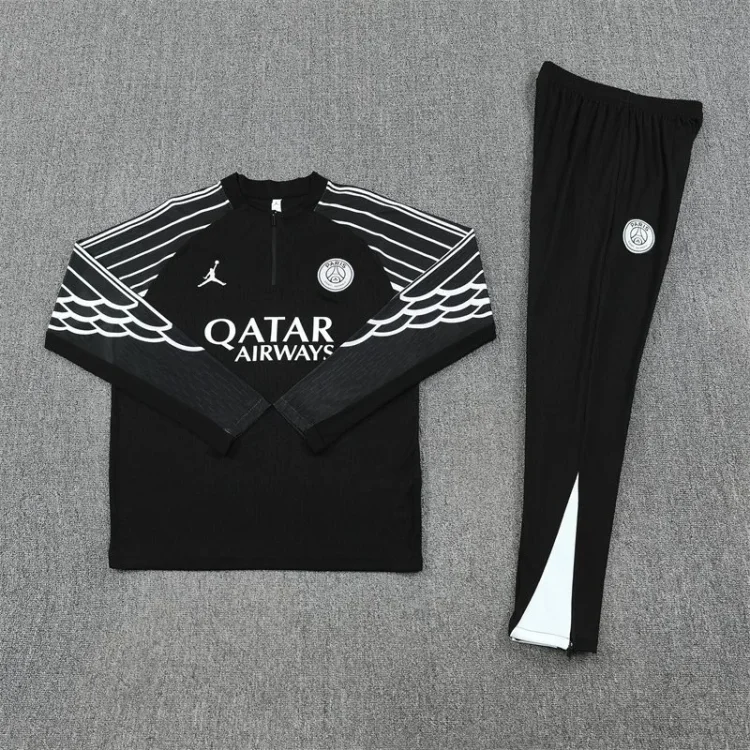 2025/2026 PSG Paris Saint-Germain black Training Suit