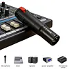 1/4 TRS Female To 3Pin XLR Male Stereo Audio Adapter Lockable Audio Cable Mic Cord Adapter Plug for Mixer Microphone Amplifier