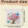 Diamond Painting Flower Tree and Butterfly PU Storage Bag Coin Purse