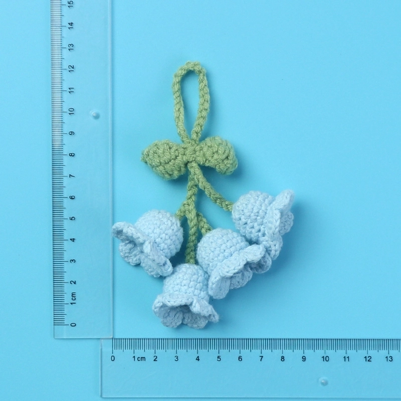 2 Pieces Cute Sunflower Santa Claus Yarn Women’s Bag Pendant Keychain