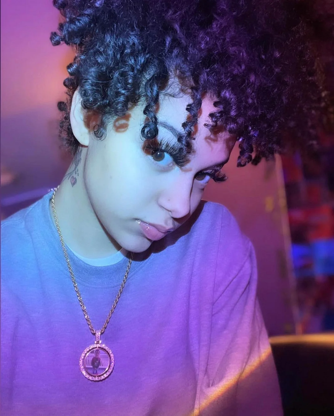 Custom Double Sided Spinning Photo Pendant