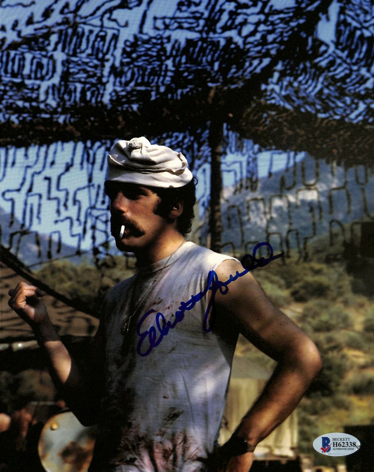 Elliott Gould MASH Authentic Signed 8x10 Photo Poster painting Autographed BAS #H62338