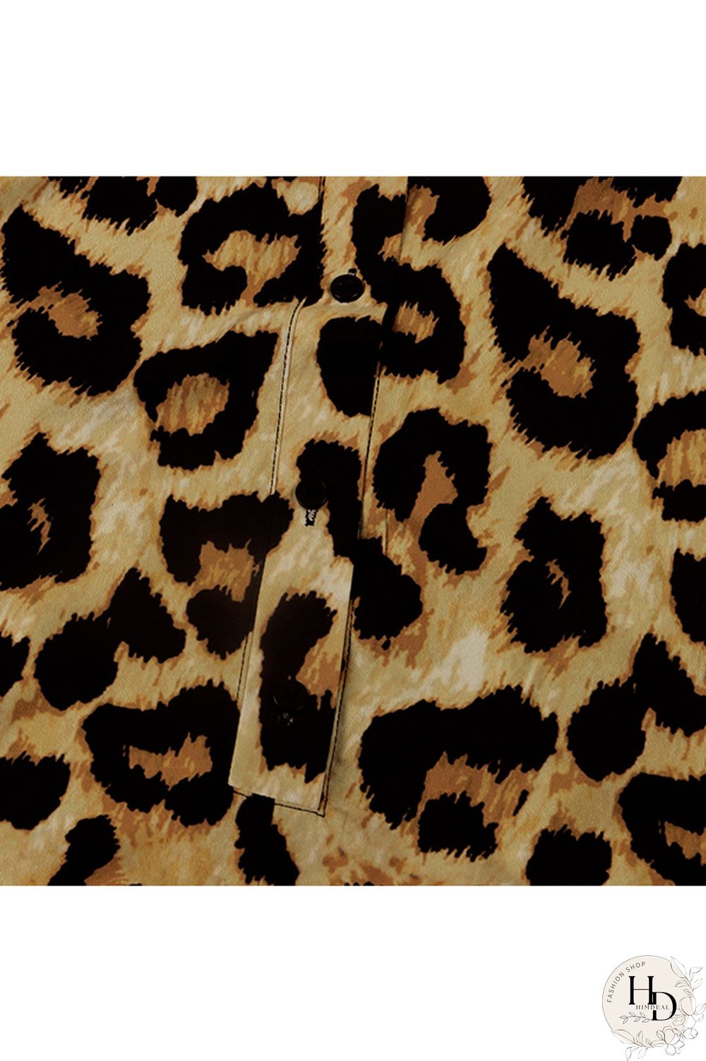 Yellow Sexy Leopard grain bandage Long Sleeve Turndown Collar Jumpsuits