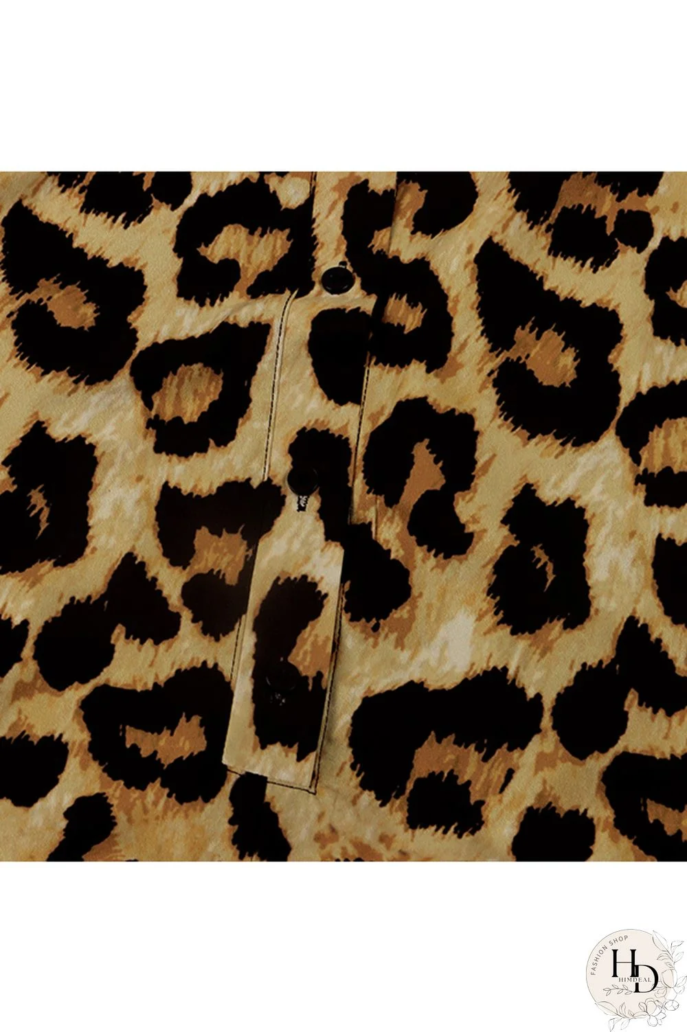 Yellow Sexy Leopard grain bandage Long Sleeve Turndown Collar Jumpsuits