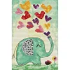 Love Elephant-14CT Stamped Cross Stitch 17*27cm/6.69*10.63in