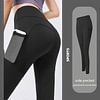 🔥High-waisted tummy-controlling and body-shaping training leggings